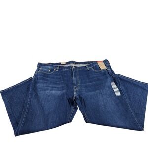 Levis 541 Athletic Taper Mens Jeans 50x29 Dark Wash Blue Eco Ease Denim